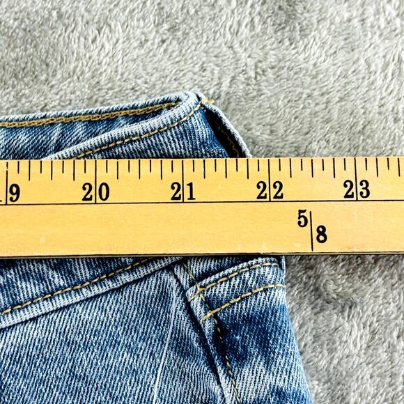 Womens 22 Old Navy OG Straight Jeans High Rise Ankle Light Wash Secret Smooth - Picture 10 of 13